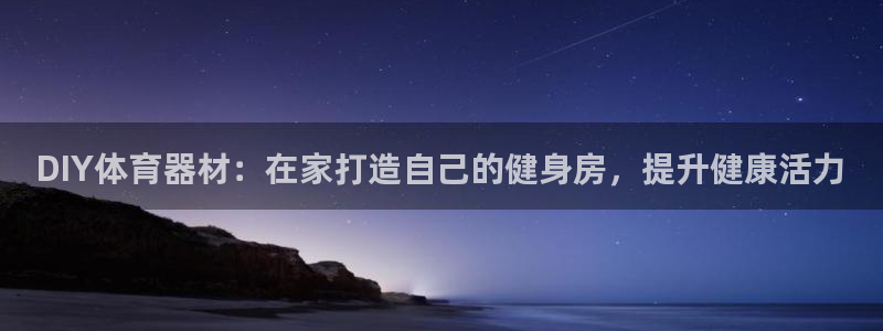 星欧娱乐最建议买的三个产品：DIY体育器材：在家打造